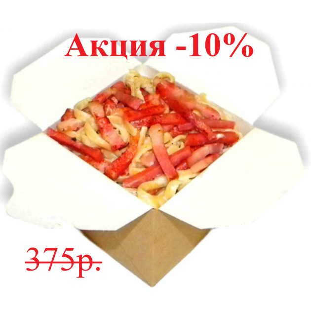 Паста Карбонара в сливочном соусе